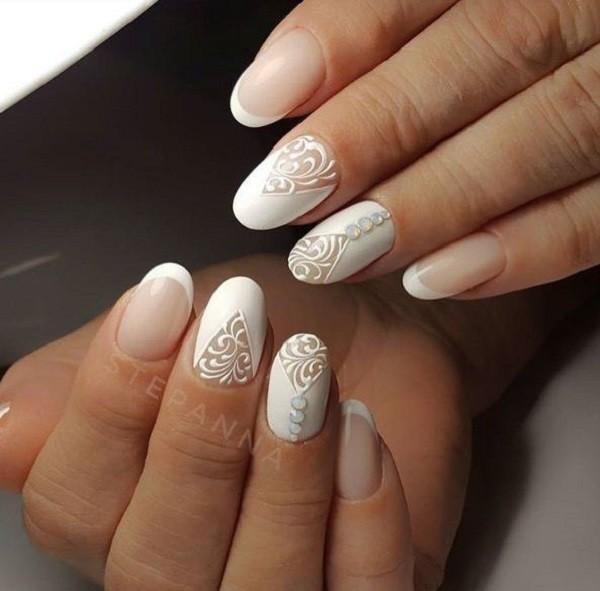 รูปภาพ:http://nenuno.co.uk/wp-content/uploads/2017/03/WHITE-NAIL-ART-IDEAS-55.jpg