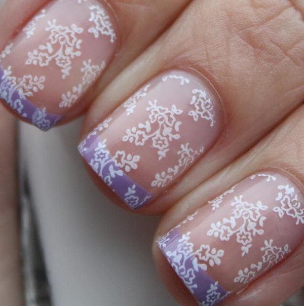 รูปภาพ:http://hative.com/wp-content/uploads/2014/11/lace-nail-art-designs/7-fashionable-lace-nail-art-designs.jpg