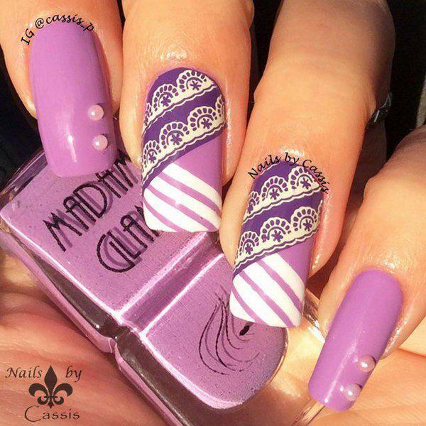 รูปภาพ:http://hative.com/wp-content/uploads/2015/07/purple-nails/27-purple-nail-art-designs.jpg