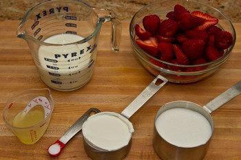 รูปภาพ:http://www.justonecookbook.com/wp-content/uploads/2012/08/Strawberry-Frozen-Yogurt-Ingredients.jpg
