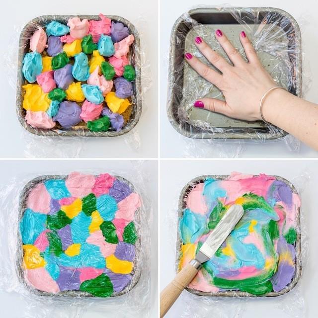 รูปภาพ:https://images.britcdn.com/wp-content/uploads/2017/05/Rainbow-Cheesecake-Bars-recipe-step4-collage.jpg?fit=max&w=800