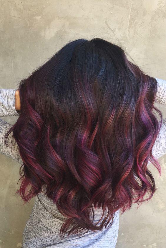 รูปภาพ:http://hairstylehub.com/wp-content/uploads/2017/05/Dark-Maroon-Balayage.jpg