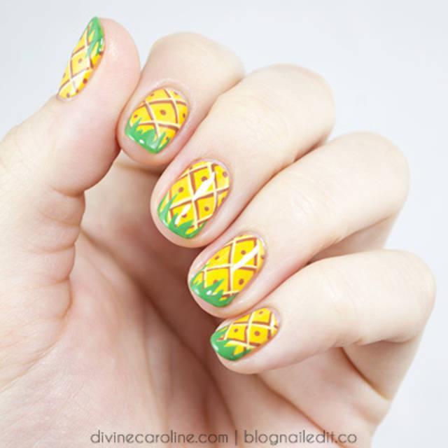 ตัวอย่าง ภาพหน้าปก:Pineapple Nails | เพ้นท์เล็บลาย 'สับปะรด' น่ารัก น่ากิน