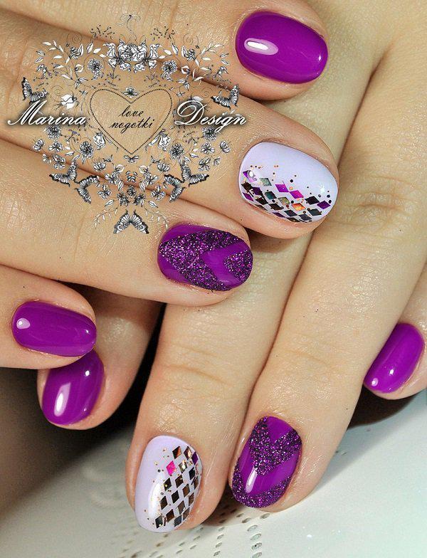 รูปภาพ:http://www.cuded.com/wp-content/uploads/2017/03/Purple-Nail-Art-Designs-17.jpg