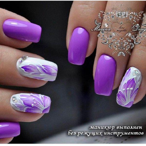 รูปภาพ:http://www.cuded.com/wp-content/uploads/2017/03/Purple-Nail-Art-Designs-4.jpg