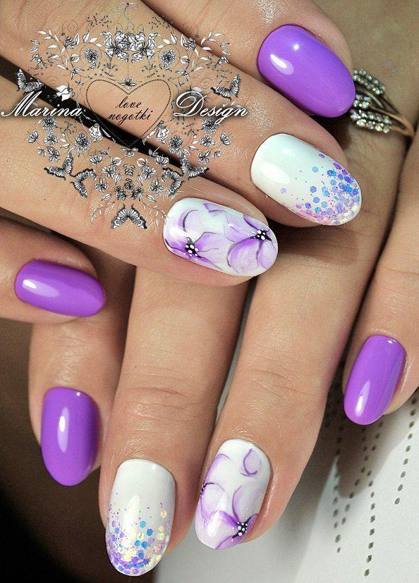 รูปภาพ:http://www.cuded.com/wp-content/uploads/2017/03/Purple-Nail-Art-Designs-7.jpg