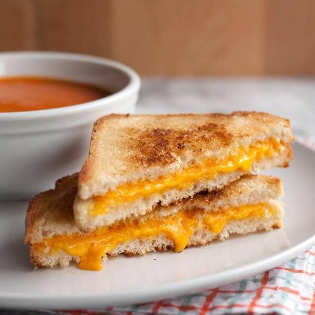 ตัวอย่าง ภาพหน้าปก:เมนูอาหารว่าง "Grilled Cheese Sandwich" สำหรับคนรักชีส!!