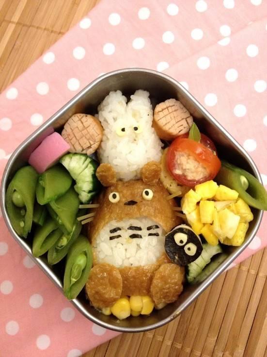 รูปภาพ:http://littlemissbento.com/wp-content/uploads/2012/08/totoro-bento-551x735.jpg