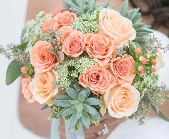 รูปภาพ:http://www.weddinginclude.com/wp-content/uploads/2016/05/Peach-and-Mint-Wedding-bouquet.jpg