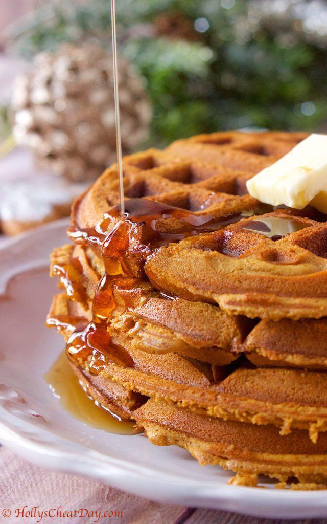 รูปภาพ:http://www.hollyscheatday.com/wp-content/uploads/2016/12/Gingerbread-Waffles-drip--640x1024.jpg