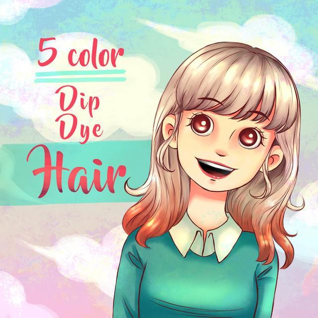 ภาพประกอบบทความ 5 ไอเดียสีผม Dip Dye Hair เก๋ๆ