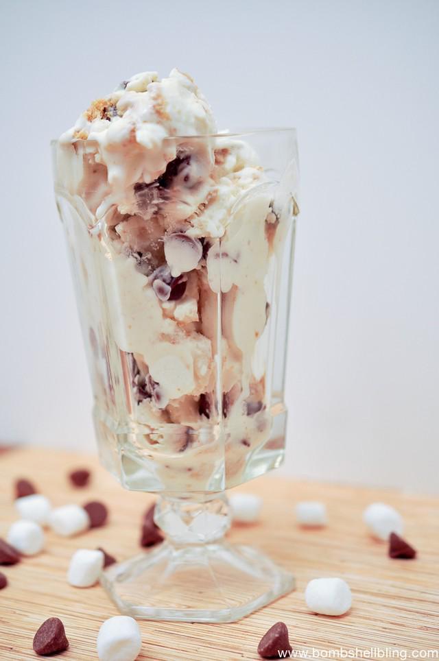 รูปภาพ:http://www.iheartnaptime.net/wp-content/uploads/2015/06/Smores-No-Churn-Ice-Cream-Recipe-4.jpg