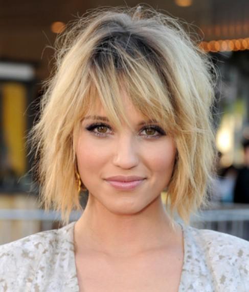 รูปภาพ:http://www.prettydesigns.com/wp-content/uploads/2014/05/Dianna-Agron-Messy-Bob.jpg