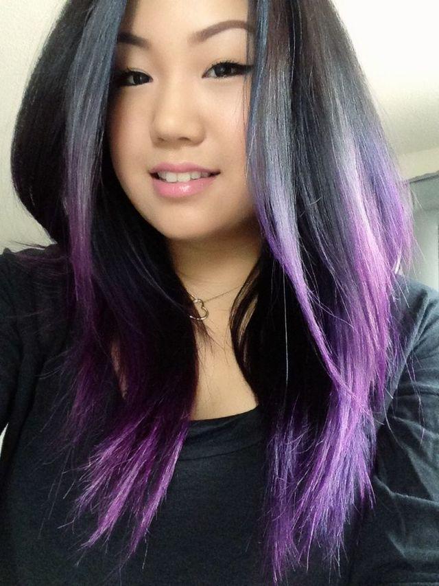 รูปภาพ:http://hairstylehub.com/wp-content/uploads/2017/07/sleek-purple-on-black-ombre.jpg