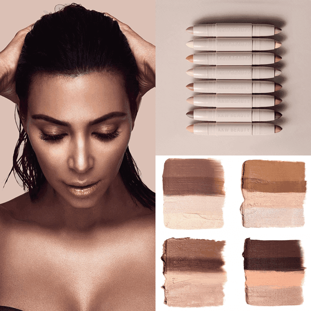 ภาพประกอบบทความ KKW Beauty คอนทัวร์หน้าพุ่ง แบรนด์เครื่องสำอางของคุณแม่ Kim Kardashian