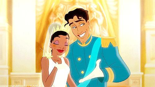 รูปภาพ:http://cdn4.teen.com/wp-content/uploads/2015/05/princess-and-the-frog-tiana-prince-naveen-wedding.gif
