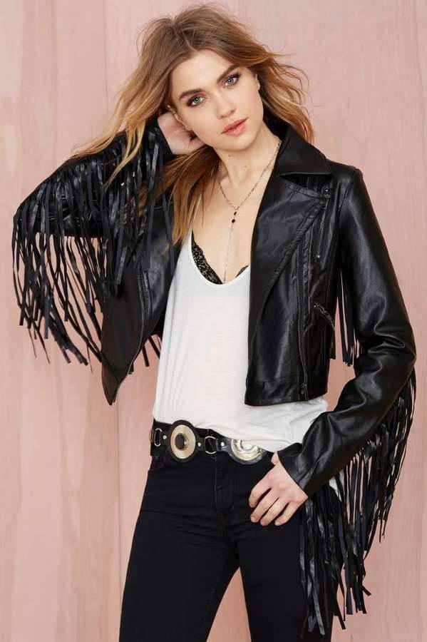 รูปภาพ:https://cdn.lookastic.com/black-fringe-leather-biker-jacket/nasty-gal-highway-to-hell-fringe-jacket-original-147353.jpg
