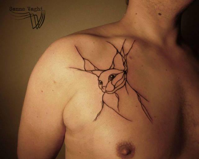 รูปภาพ:http://static.boredpanda.com/blog/wp-content/uploads/2015/09/Lines-of-transience-tattoos-by-Sanne-Vaghi6__880.jpg