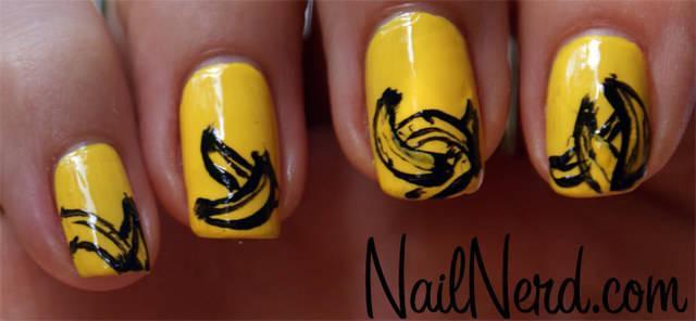 รูปภาพ:http://www.nailnerd.com/wp-content/uploads/2011/08/banana-nails.jpg