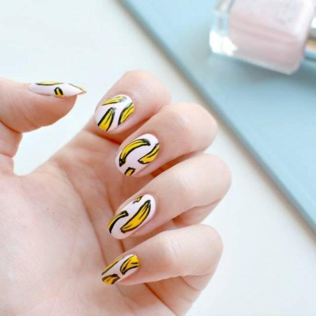 ตัวอย่าง ภาพหน้าปก:'Banana Nail Art' เพ้นท์เล็บลายกล้วย ให้สวยแบบกล้วยๆ