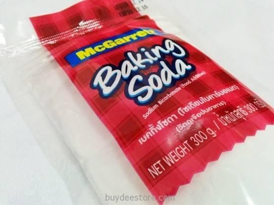 รูปภาพ:http://buydeestore.com/wp-content/uploads/2015/06/555-McGarrett-Baking-Soda-Sodium-Bicarbonate-Food-Additive-300g-4.jpg