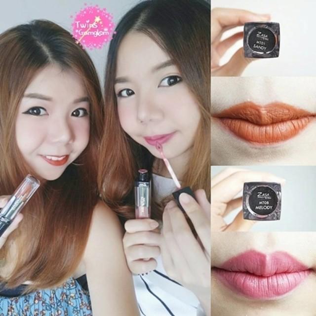 ตัวอย่าง ภาพหน้าปก:[Review & Swatch] ลิปจุ่มเนื้อแมท Zasa by Charm 12 สี เปลี่ยนลุคให้สวยปัง!!