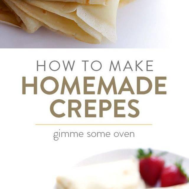 ภาพประกอบบทความ How to make Homemade Crepes | เมื่อการทำเครปไม่ใช่เรื่องยากอีกต่อไป