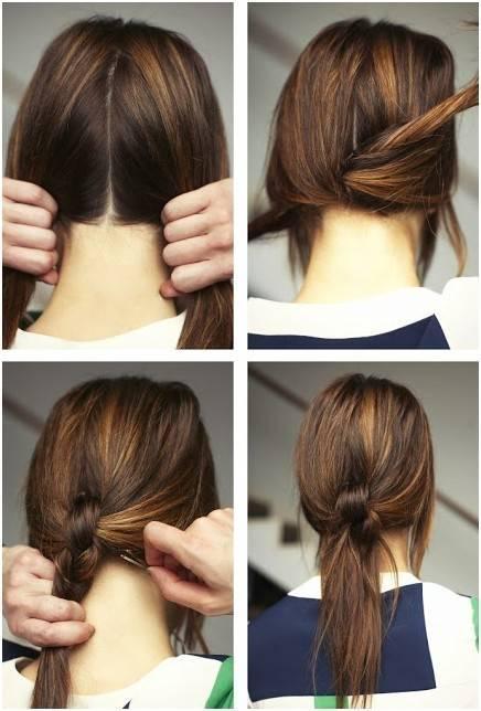 รูปภาพ:http://www.prettydesigns.com/wp-content/uploads/2015/05/Knotted-Ponytail-Hairstyle-for-Girls.jpg