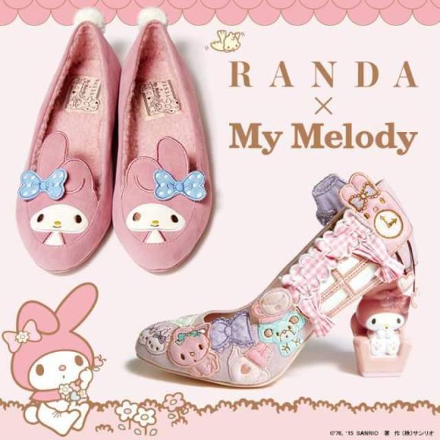 ภาพประกอบบทความ มุ้งมิ้งฟรุ้งฟริ้งไปกับรองเท้าจาก My Melody ☆*:.｡. o(≧▽≦)o .｡.:*☆