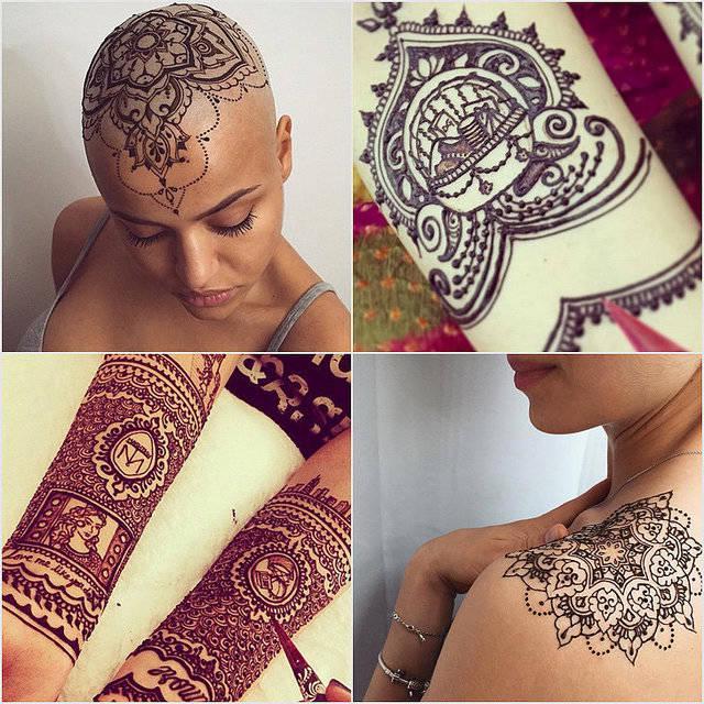 ตัวอย่าง ภาพหน้าปก:26 สไตล์บอดี้เพ้นท์ "Henna" โดดเด่นจนทำให้คุณลืมหายใจ