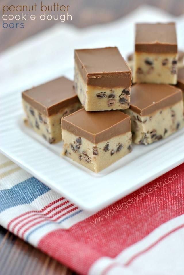 รูปภาพ:http://www.shugarysweets.com/wp-content/uploads/2014/02/cookie-dough-bars-3-685x1024.jpg