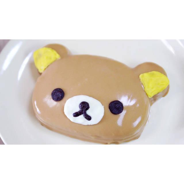 ตัวอย่าง ภาพหน้าปก:สูตร Rilakkuma Cake ไม่ต้องใช้เตาอบ ง่ายๆ ด้วยกล่องข้าว