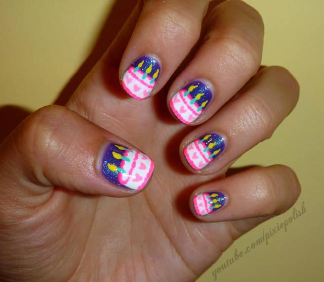 รูปภาพ:https://kissandmakeupblog.files.wordpress.com/2012/07/birthday-cake-nail-art.jpg