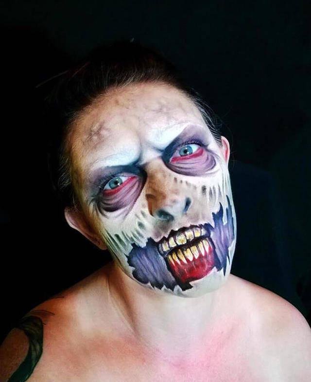 รูปภาพ:http://static.boredpanda.com/blog/wp-content/uploads/2015/10/Creepy-Halloween-Makeup-By-Nikki-Shelley1__700.jpg