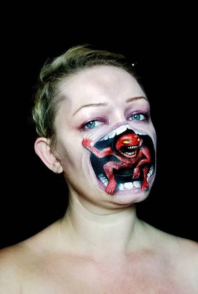 รูปภาพ:http://static.boredpanda.com/blog/wp-content/uploads/2015/10/Creepy-Halloween-Makeup-By-Nikki-Shelley7__700.jpg