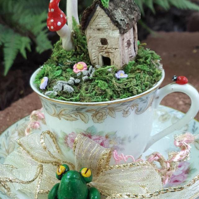 ตัวอย่าง ภาพหน้าปก:ไม่ต้องเป็นแม่มดก็ใช้เวทมนตร์ได้! ไอเดีย "Fairy Garden" สวนสวยแบบฉบับเทพนิยาย