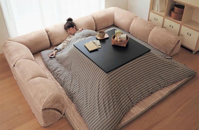 รูปภาพ:http://static.boredpanda.com/blog/wp-content/uploads/2015/10/kotatsu-japanese-heating-bed-table-31.jpg