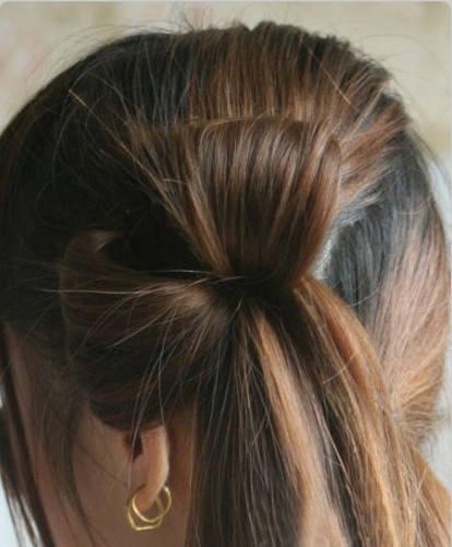 รูปภาพ:http://goodhomediy.com/wp-content/uploads/2014/11/DIY-Chic-Flower-Petal-Updo-Hairstyle-3.jpg