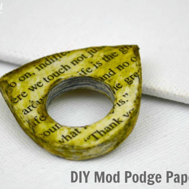 ตัวอย่าง ภาพหน้าปก:DIY : แหวนจาก 'กระดาษ' ด้วยตัวเอง แบบง่ายๆ