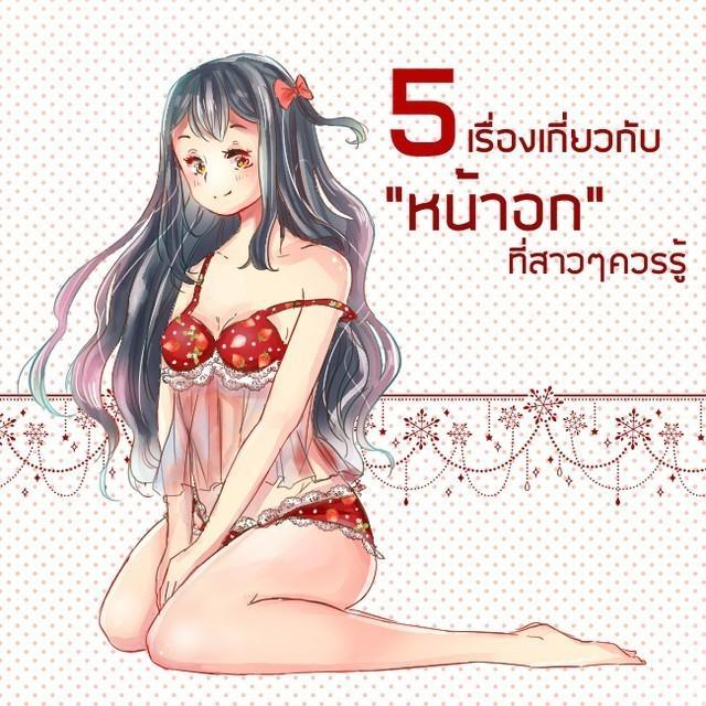 ตัวอย่าง ภาพหน้าปก:5 เรื่องเกี่ยวกับหน้าอกที่สาวๆควรรู้