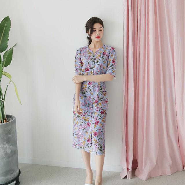 ตัวอย่าง ภาพหน้าปก:สวยหวาน สไตล์สาวเกาหลี! กับ 20 แฟชั่น " Vintage Floral Dress " เดรสดอกไม้ สไตล์วินเทจ!