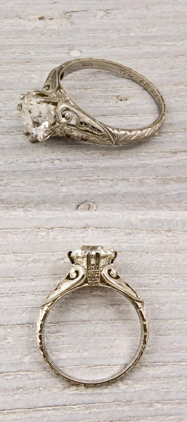 รูปภาพ:http://www.elegantweddinginvites.com/wp-content/uploads/2015/04/Old-European-Cut-Diamond-Vintage-Engagement-Ring.jpg