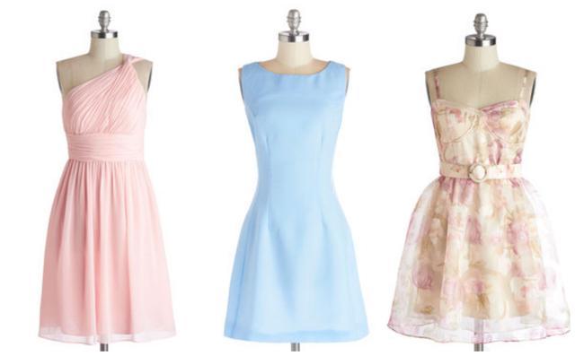 รูปภาพ:http://perfectdaystl.com/wp-content/uploads/2014/02/modcloth-dresses-pastels.jpg