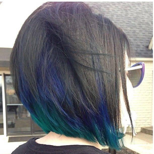 รูปภาพ:http://www.prettydesigns.com/wp-content/uploads/2015/05/Blunt-Bob-Hairstyle-for-Blue-Ombre-Hair.jpg