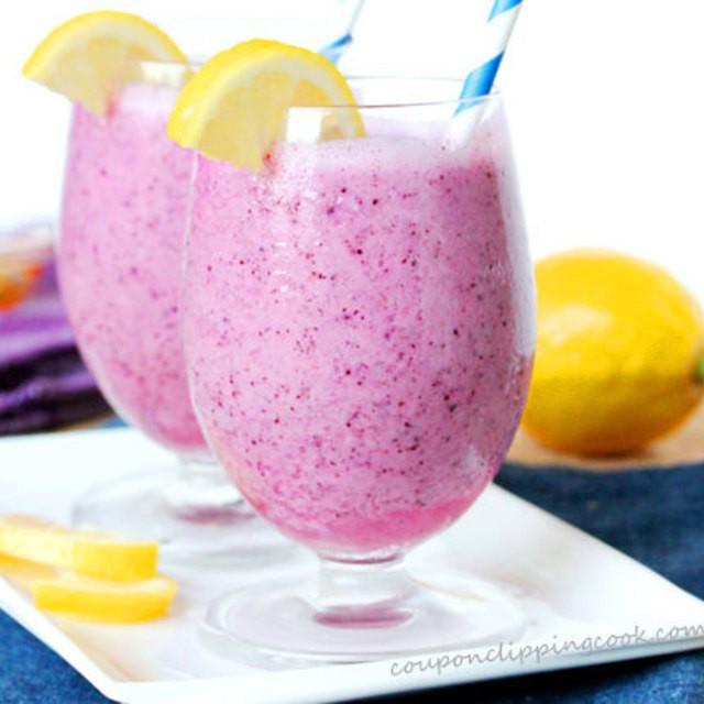 ตัวอย่าง ภาพหน้าปก:แจกความสดใส Blueberry Lemonade Smoothie เติมวิตามินให้ร่างกาย อร่อยหวานเปรี้ยวสดชื่น 