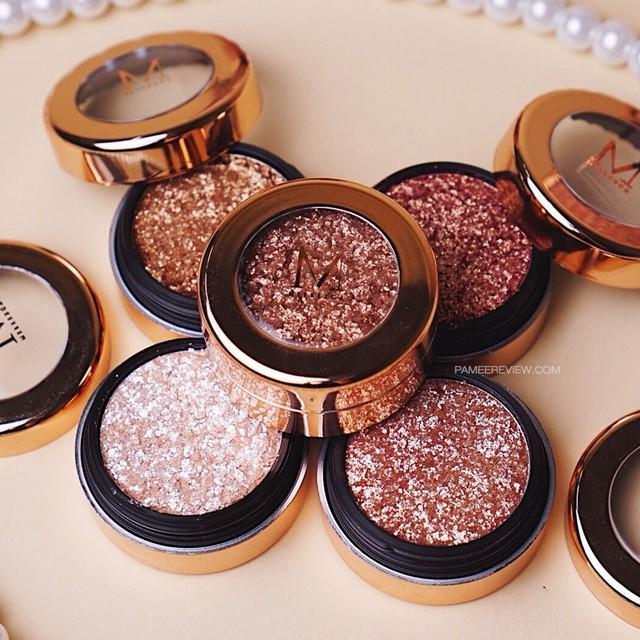 ภาพประกอบบทความ รีวิว Merrezca Pearl Pigment Eyeshadow วิ้งเป๊ะปังอลังการ