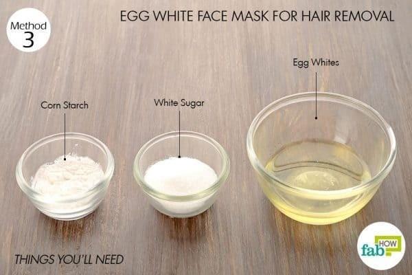 รูปภาพ:https://www.fabhow.com/wp-content/uploads/2017/11/thingsneed-make-egg-white-face-mask-for-hair-removal-600x400.jpg