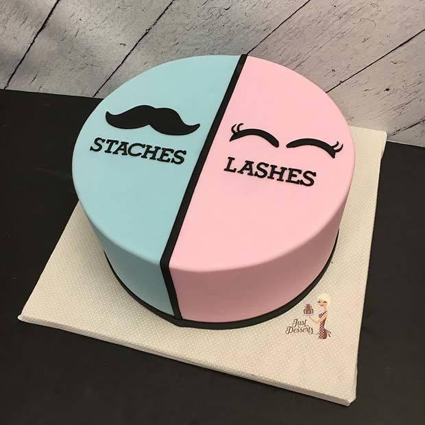 รูปภาพ:https://stayglam.com/wp-content/uploads/2018/04/Fun-Staches-or-Lashes-Cake.jpg