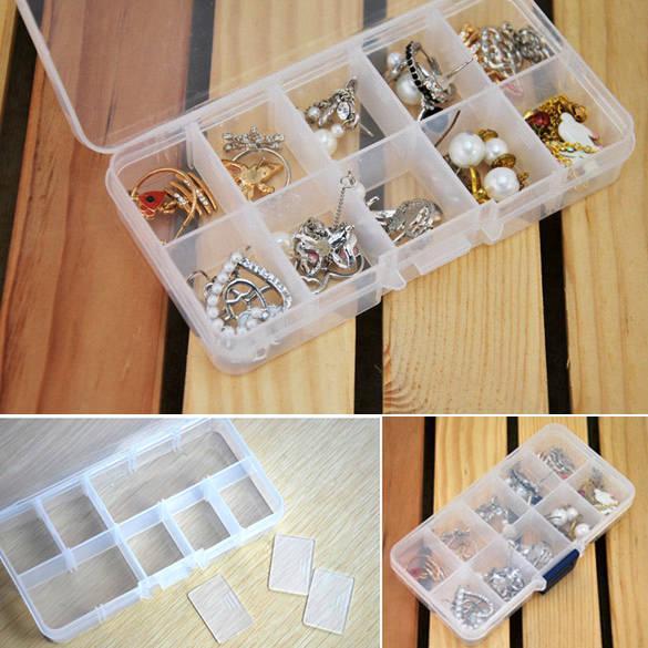 รูปภาพ:http://g02.a.alicdn.com/kf/HTB1dA4UHVXXXXbbXFXXq6xXFXXXc/10-Slot-Jewelry-Rings-Adjustable-Tool-Box-Case-Craft-Organizer-Storage-Beads-Compartments-Containers-BS88.jpg