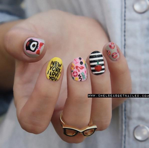 รูปภาพ:http://styleskinner.com/wp-content/uploads/2016/10/75-Newyork-style-nails.jpg